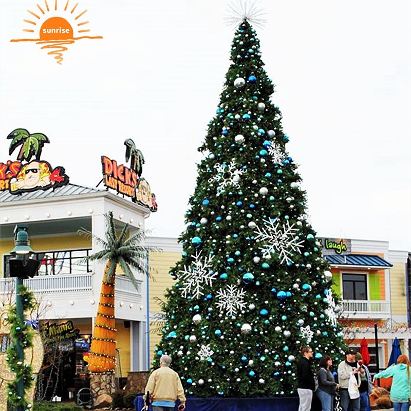 Large-scale Commercial Outdoor Luxury New Year Decoration LED Smart Music Programmable Christmas Tree Party Holiday Supplies