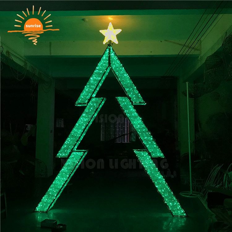 Commercial Outdoor Waterproof Large Giant Christmas Tree with Led Light Lighting Western World