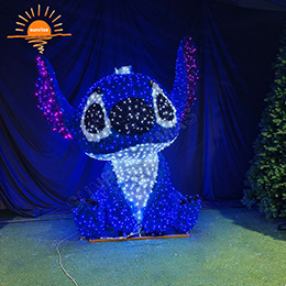 Luminescence Cartoon Design led motif Light Show 3D stitch Christmas decoration outdoor season in Winterland Light Show ornament Luminescence Cartoon Design led motif Light Show 3D stitch Christmas decoration outdoor season in Winterland Light Show ornament