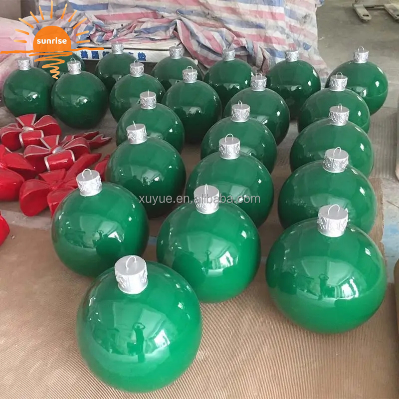 Giant Fiberglass Christmas Ornament Decorative Ball for Indoor and Outdoor Use Other Christmas Decorations