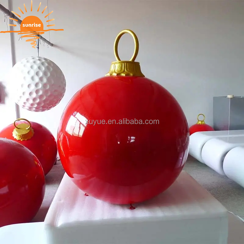 Giant Fiberglass Christmas Ornament Decorative Ball for Indoor and Outdoor Use Other Christmas Decorations