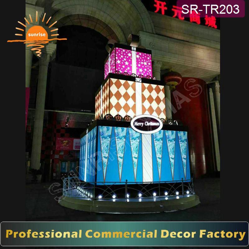 Artificial Christmas tree Decoration for Festive Displays DMX Music Light Show Synchronized with Christmas Music Programmable