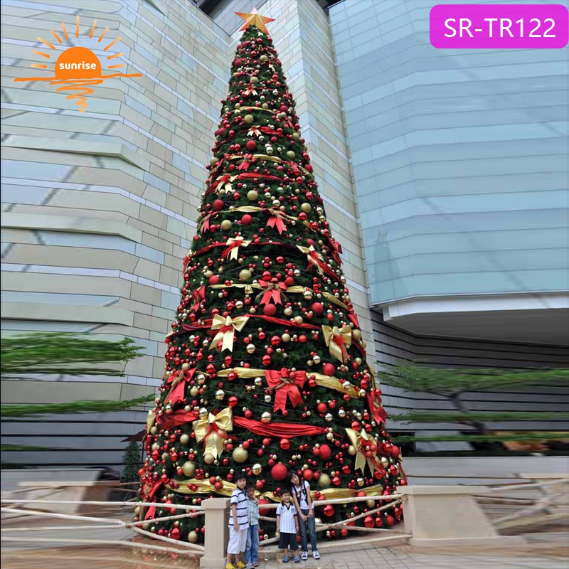 Hot Sale New LED Exterior Custom Smart Music Programmable Giant Decorative Christmas Tree Lights