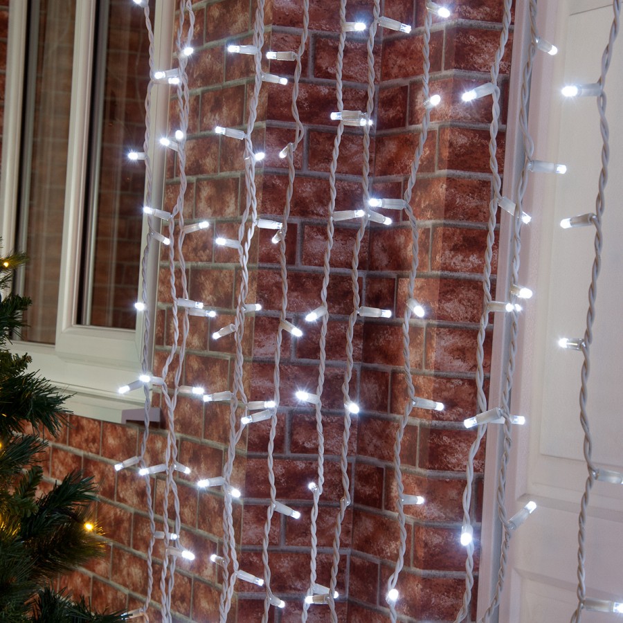 Best Holiday Festive Displays Led curtain light custom Christmas Luminescence Landscape lighting mall decoration theme lights