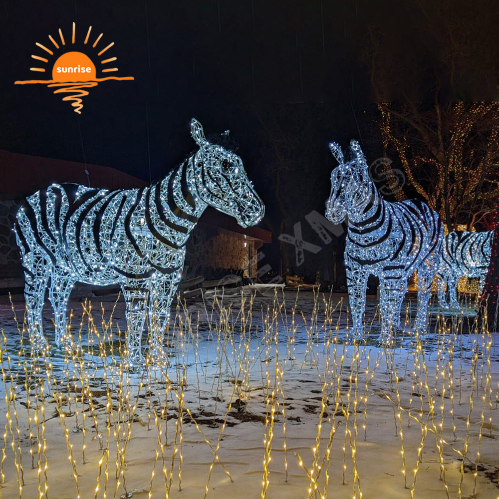 Large LED Penguin Motif Light Xmas Teddy Bear Festival Light Show Animal Commercial Christmas Lights for Zoo Park