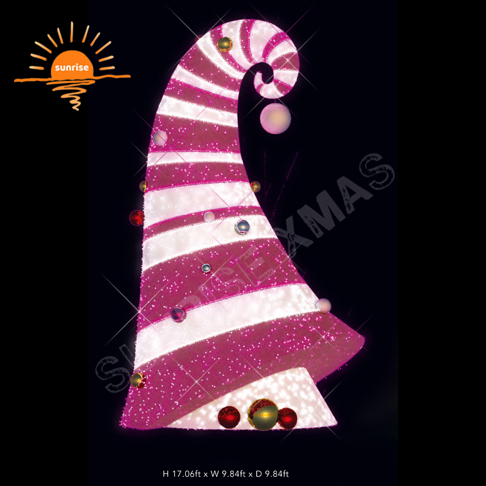 Large Christmas Lights Outdoor Waterproof Holiday Lighting Tree Led Commercial Decorative Lamp LED Christmas Tree