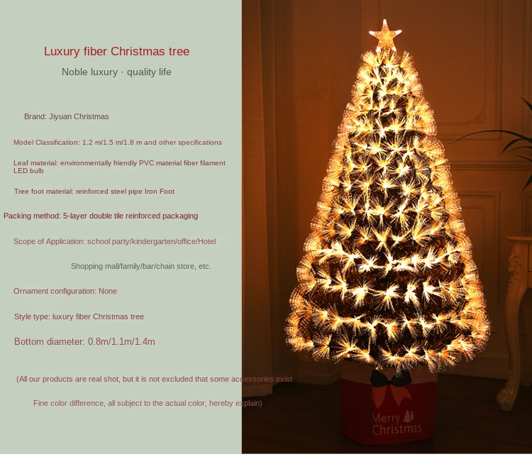 2022 Hot Artificial LED Small Christmas Tree with Light Decoration