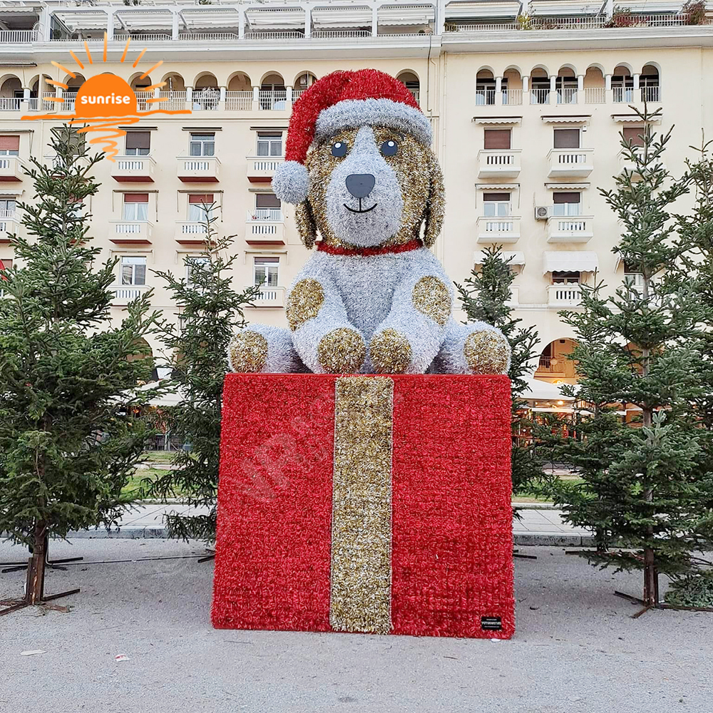Best Holiday Light Displays Gift Motif Light Christmas Huge Animals Landscape Outdoor Snowmen Decorative Light Show in Stock