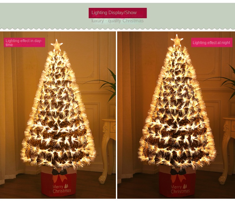 2022 Hot Artificial LED Small Christmas Tree with Light Decoration