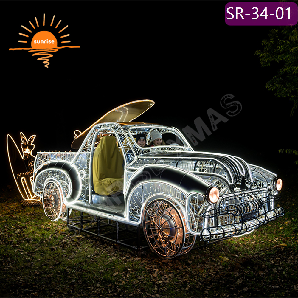 Custom seat chair with ice spikes Xmas throne light show in stock Theme LED Commercial Christmas bauble/ornament Decorations
