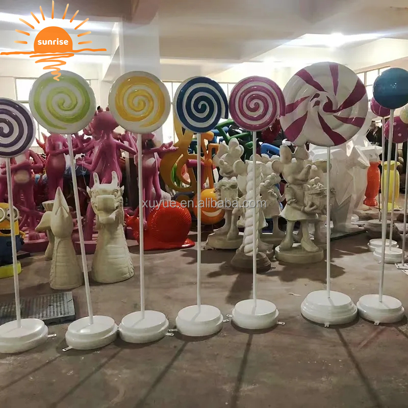 Support Customized Life Size/large Resin Fiberglass Hot air Balloon Sculpture Statue Christmas Decorations