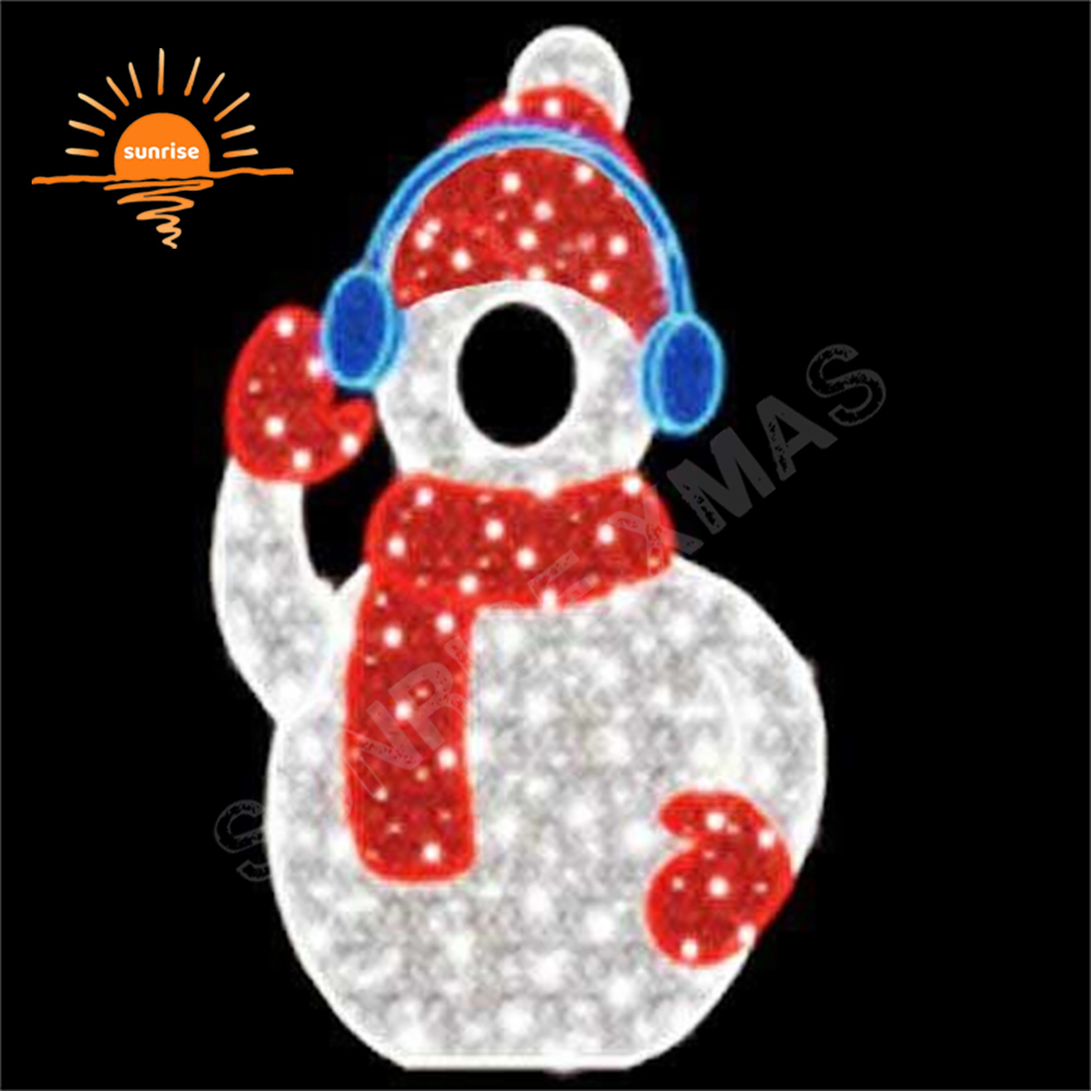 Xmas  photo frame theme lighting customization outdoor Christmas use IP65 landscape LED photo ops light show in stock