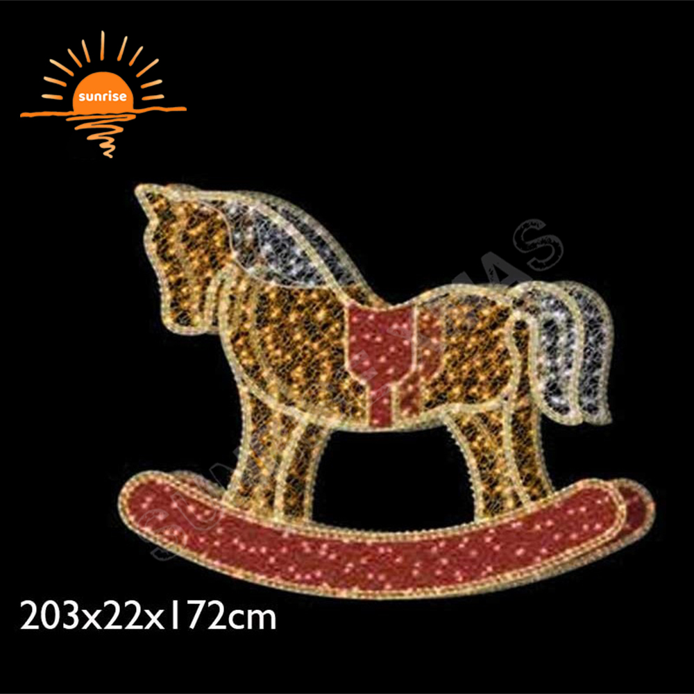 New Fashion Outdoor Park Nutcraker /soldier Led Decorative Christmas Illuminated Large 3D Train Motif Light for Festive Displays