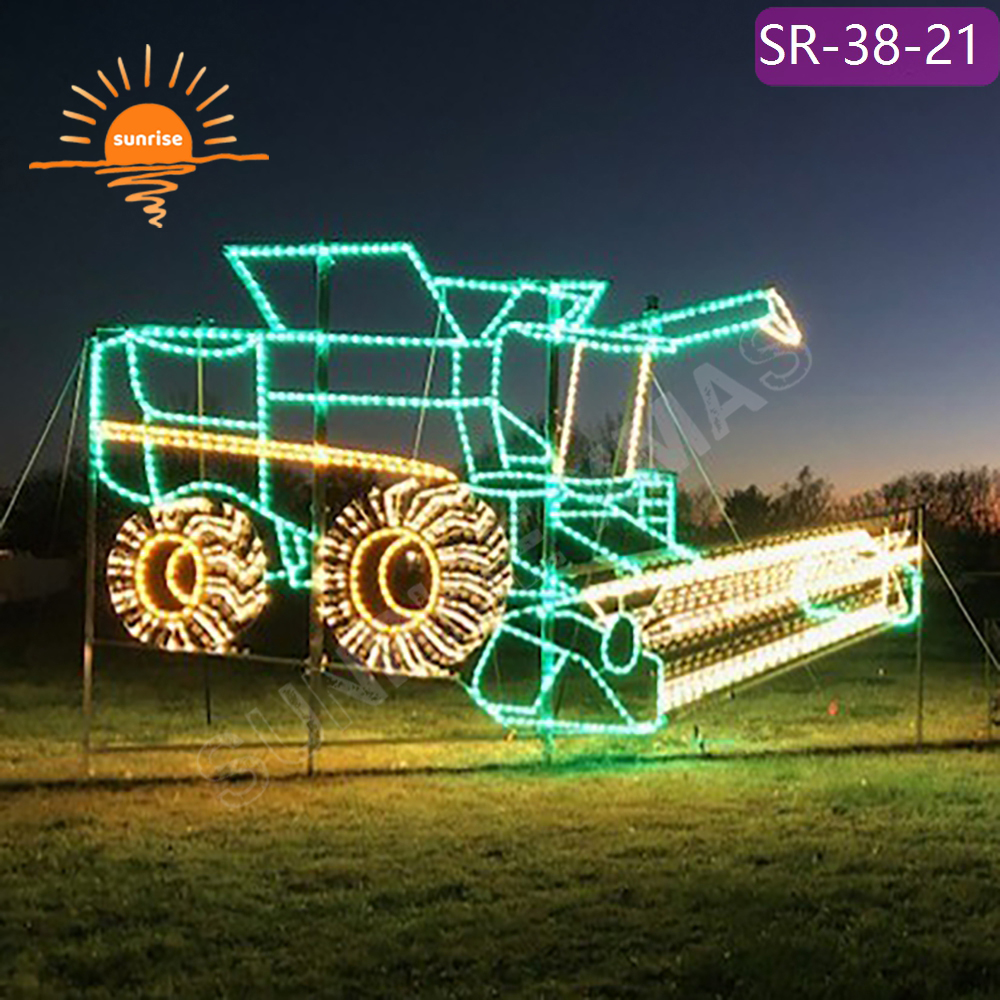 LED Crane motif Light for park light High-Intensity Weatherproof Holiday decoration Customizable season in Winterland Light Show