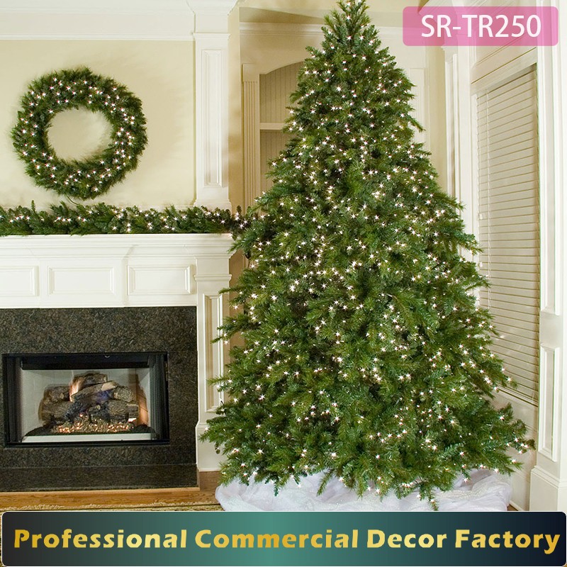 Indoor 2m 3m 4m Pre Lit Christmas Tree for Shopping Mall