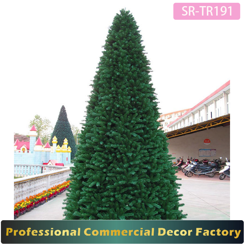 20ft 30ft 40ft 50ft Large Outdoor Artificial Giant  Christmas Tree With Walk Through