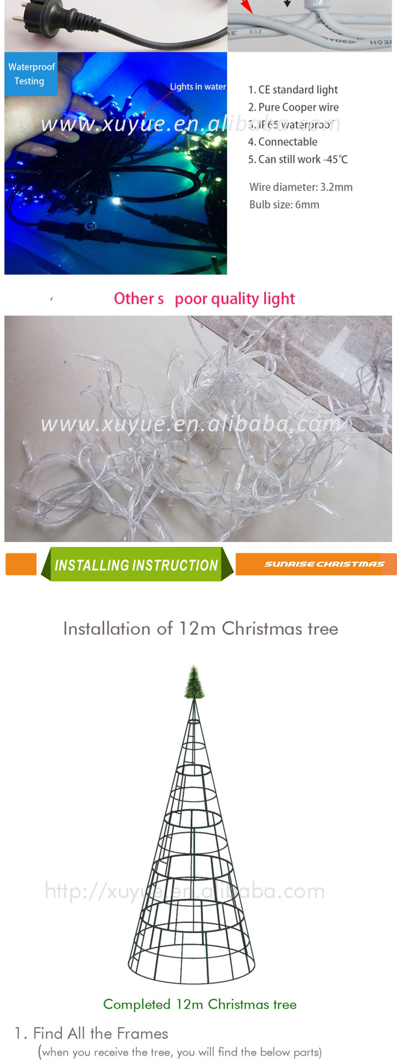 2022 Giant Xmas Decorations Outdoor Artificial Landscaping Metal Led Illuminated Christmas Spiral Ribbon Tree