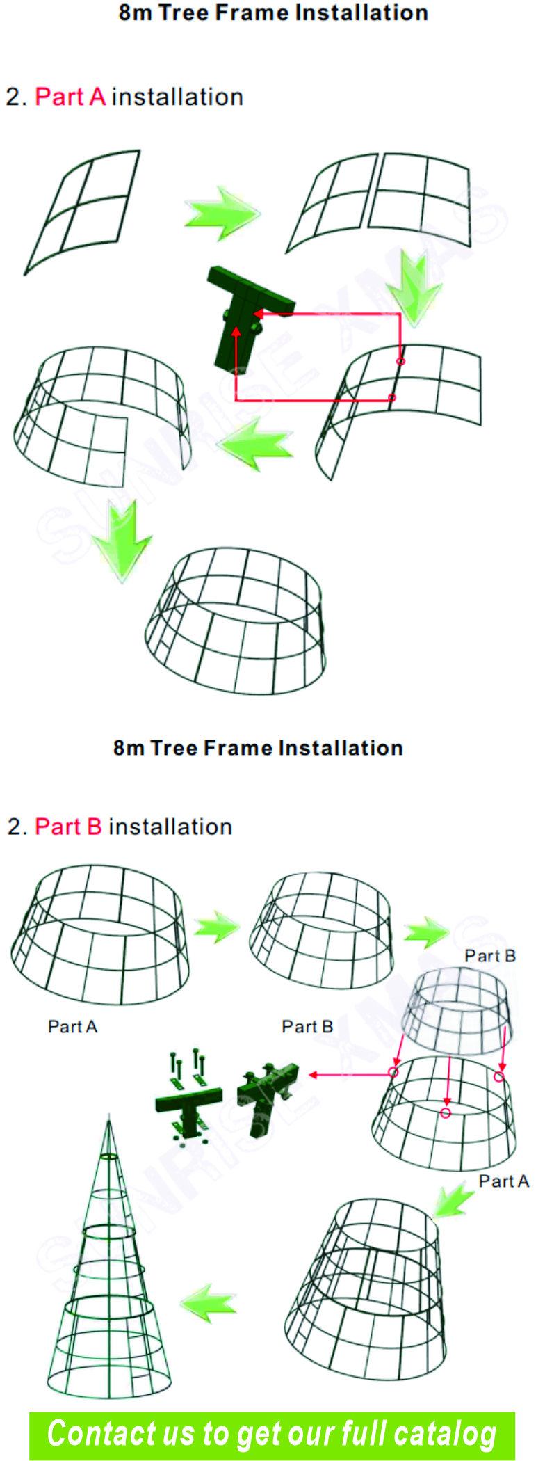 DMX RGBW Commercial Outdoor LED Lighted Giant Large Artificial simulated tree Christmas Fire-resistant material for safety Tree