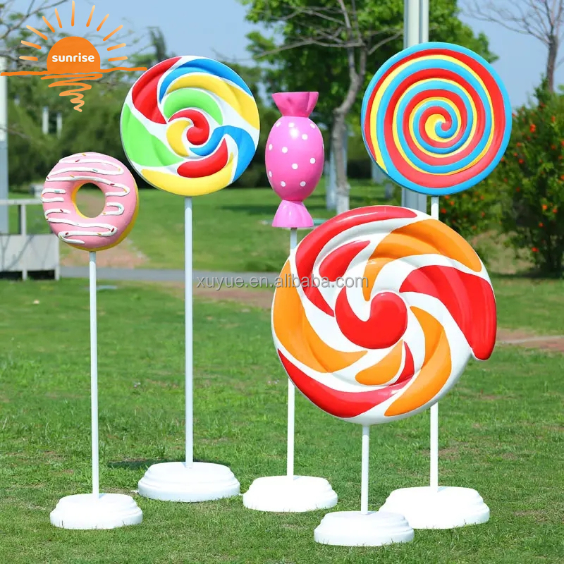 Support Customized Life Size/large Resin Fiberglass Hot air Balloon Sculpture Statue Christmas Decorations
