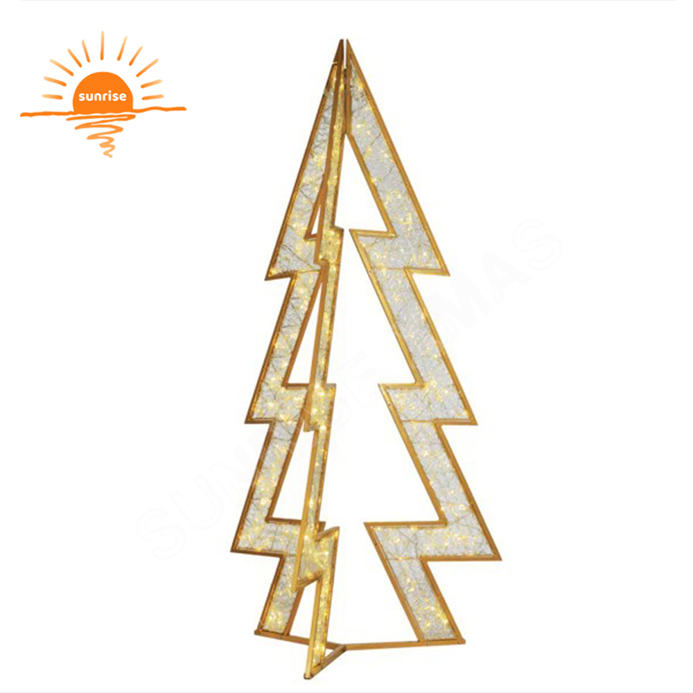 Customized Outdoor LED Christmas Tree Decoration for Shopping Mall Decoration Xmas Tree Gift Commercial Christmas Decorations