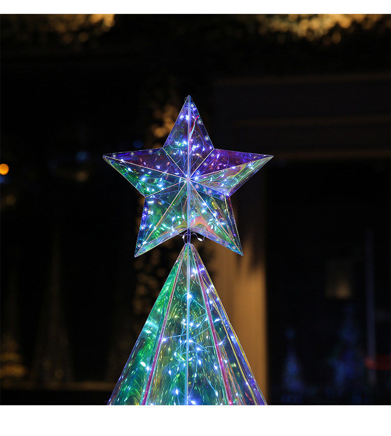 2022 NEW Large Outdoor Christmas Reindeer Hologram Decoration for New Year Decoration