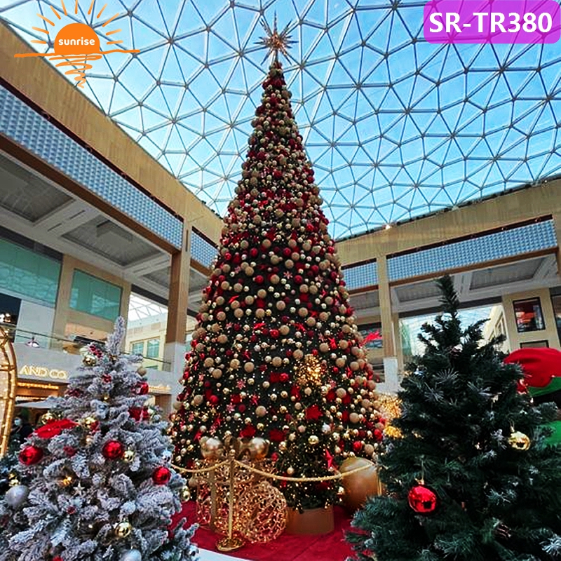 2023 Commercial Luxury New Year Decoration LED Smart Music Christmas Tree Party Holiday Supplies Wholesale