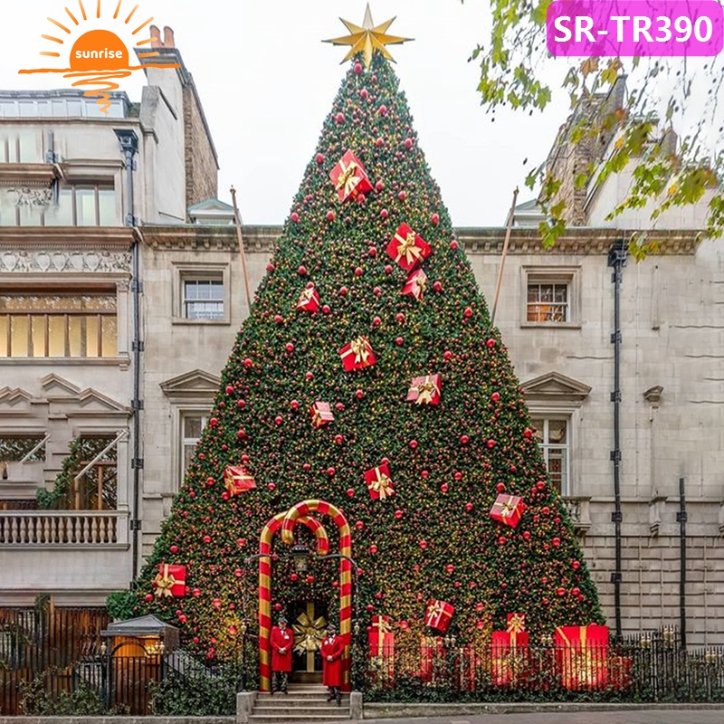 2023 Commercial Luxury New Year Decoration LED Smart Music Christmas Tree Party Holiday Supplies Wholesale