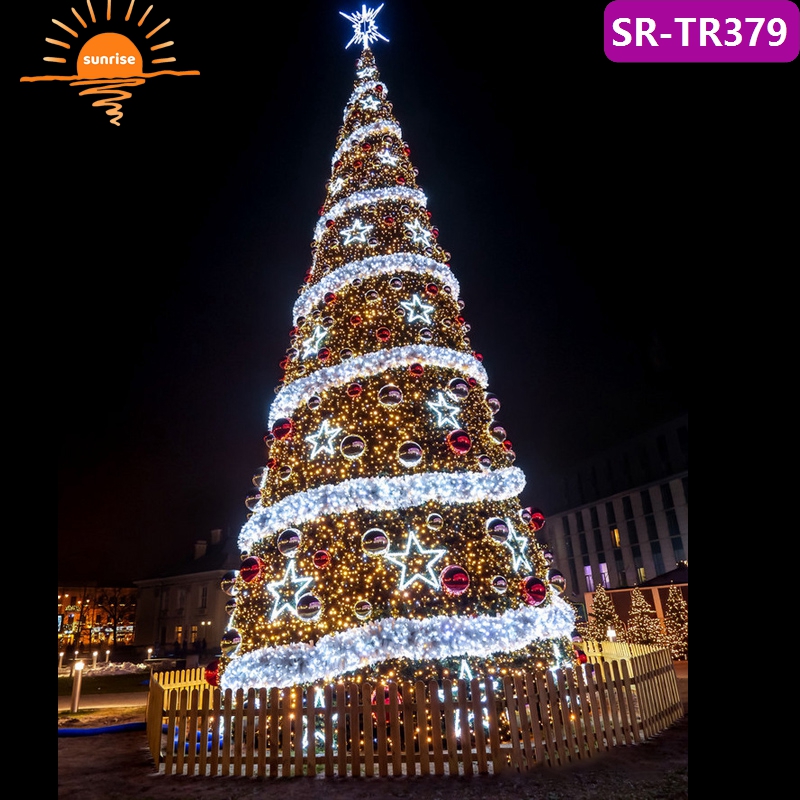 Wholesale Commercial Luxury Christmas and New Year Decoration Large Outdoor Giant Christmas Party Holiday Supplies